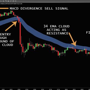 The EMA Cloud trading chart add-on for NinjaTrader